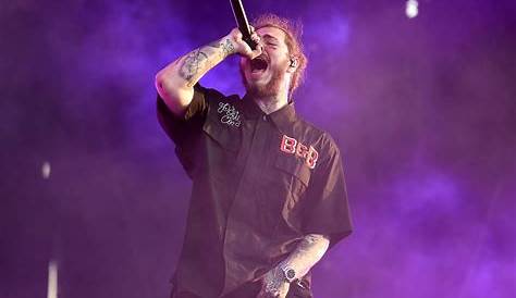 Post Malone gives heartfelt and expletive-filled speech onstage in Sydney