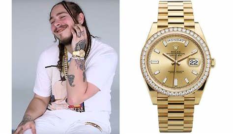 Reviewing Post Malone's ridiculous watch collection — Rescapement