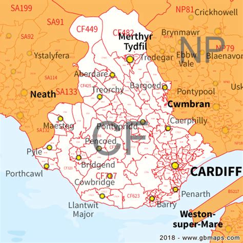post code in cardiff