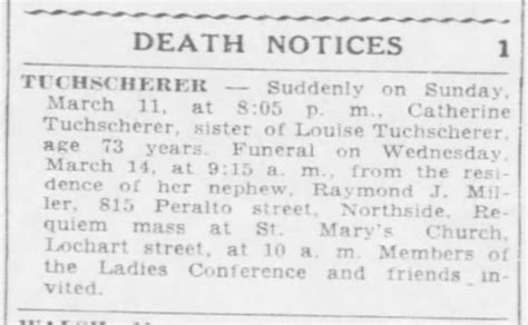 post gazette death notices