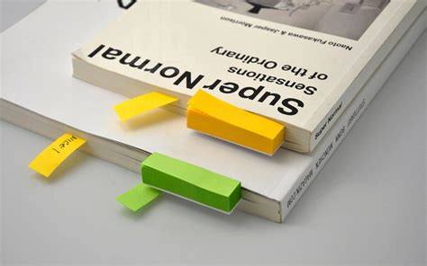 Post It Note Bookmark