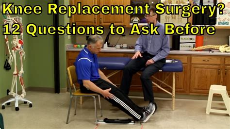 Post Knee Replacement Questions