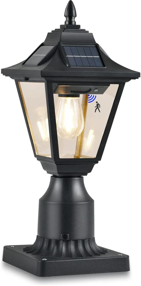 Post Lights With Sensor