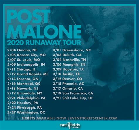 post malone 2024 tour schedule