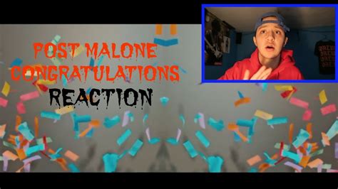 post malone congratulations reaction