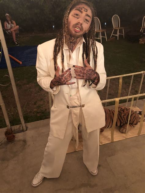 post malone costume outfit