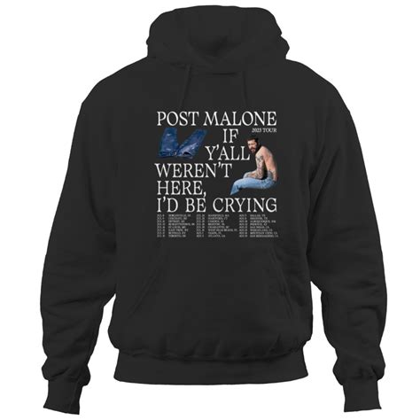 post malone merch hoodie