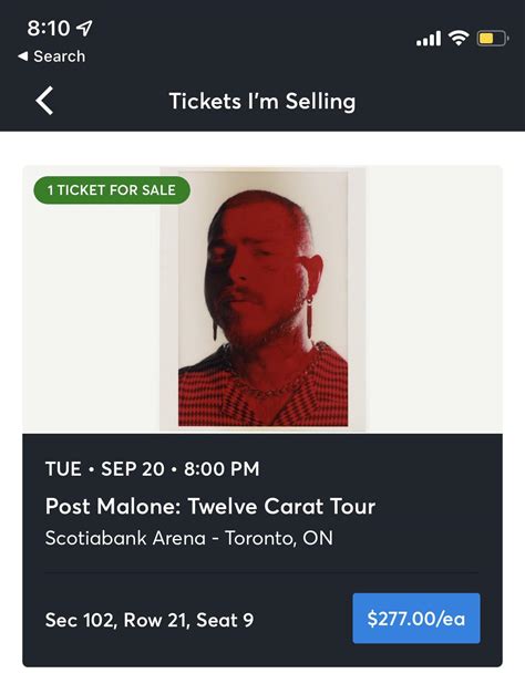 post malone toronto tickets