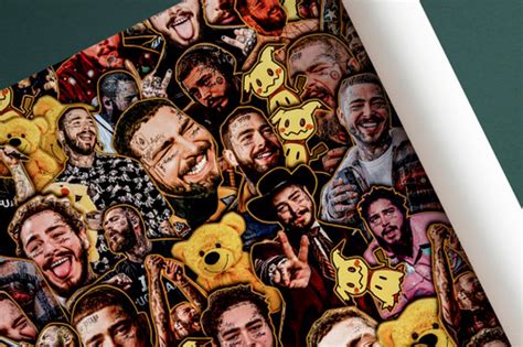 Post Malone Wrapping Paper