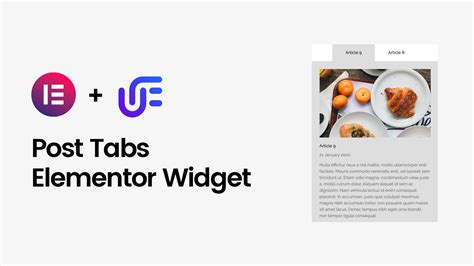 Post Tabs Elementor