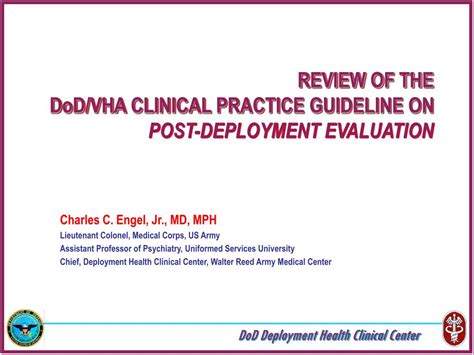 Post-Deployment Evaluation for Missionaries