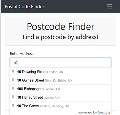 postal address checker uk