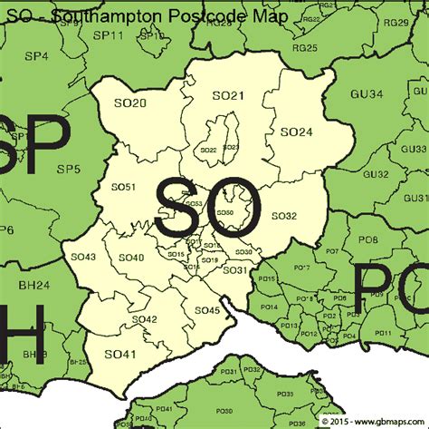 postal code for southampton uk