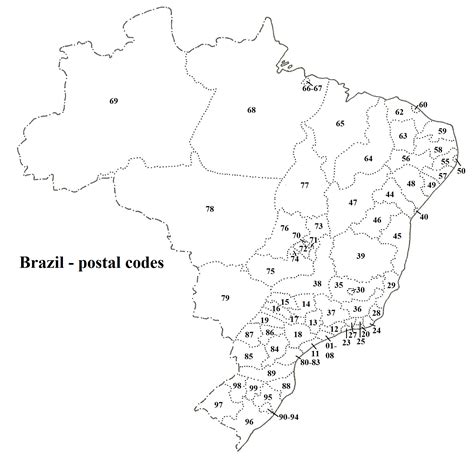 postal codes in brazil