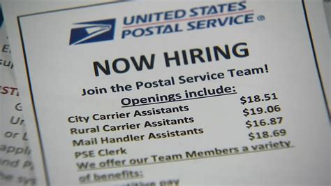 postal service jobs in ct