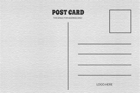Postcard Blank Paper