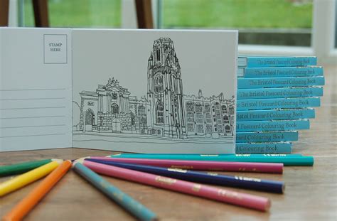 Postcard Colouring Book