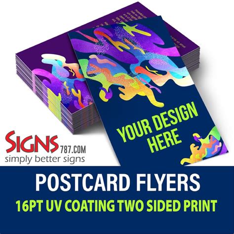 Postcard Flyers Printing