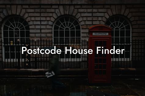 postcode for house of commons