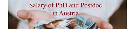 postdoc salary in austria