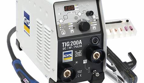 Poste a souder aluminium TIG AC/DC 200 A Digital Pulse