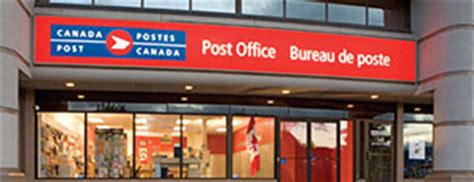 poste canada ouverture heure