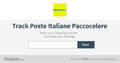 poste italiane tracking italia