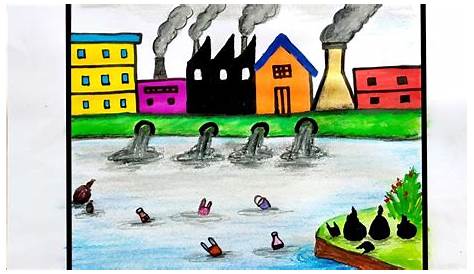 Water pollution poster | Water pollution poster, Water poster, Water