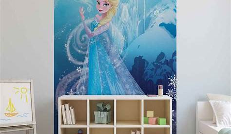 Poster Mural Xxl Reine Des Neiges Disney La Elsa , Papier Peint