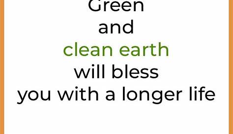 Clean And Green Environment Posters