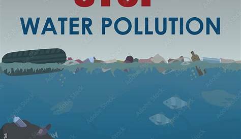 Poster for water pollution by Swati Tripathi on Dribbble