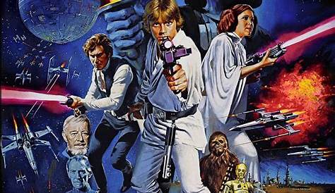 Poster Star Wars 4 Episode IV A New Hope Movie / Print