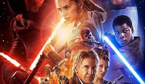 Poster Star Wars El Despertar De La Fuerza Oficial