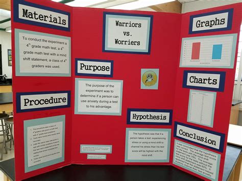 poster board for science fair