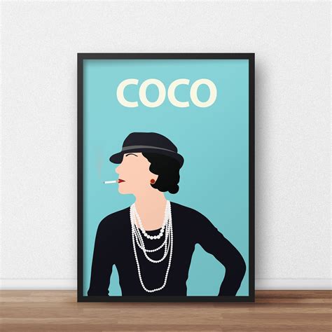 poster coco chanel 70 x 100