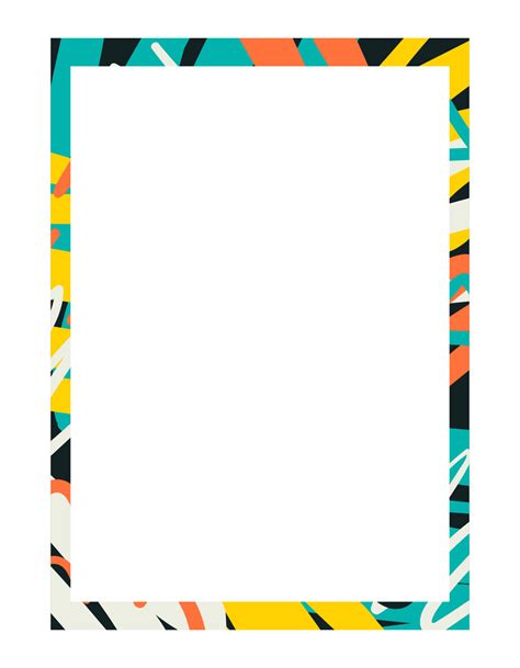 Poster Design With Frame