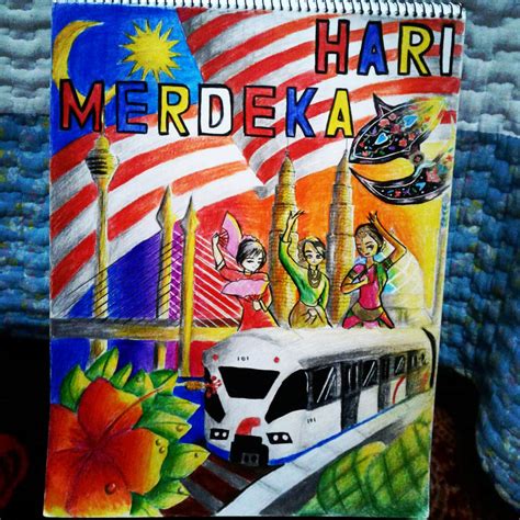 Poster Drawing Merdeka