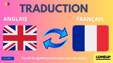 Poster En Anglais Traduction