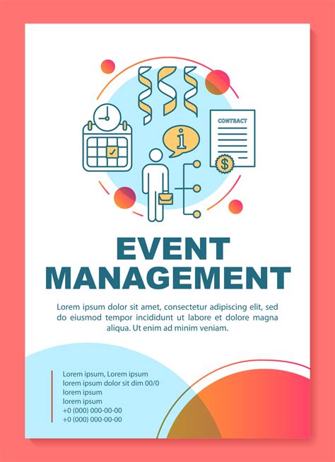 Poster For Event Management