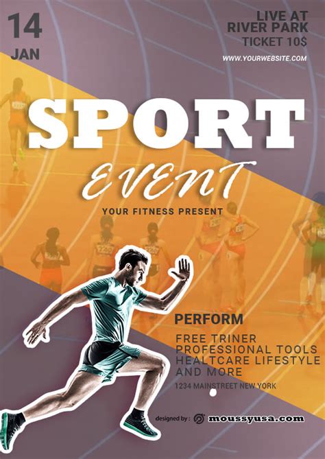 poster for sports event