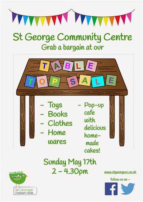 poster for table top sale