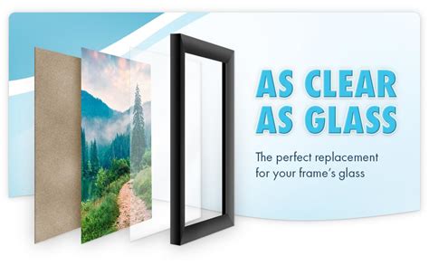 Poster Frame Glass Replacement