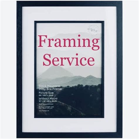 Poster Framing Service