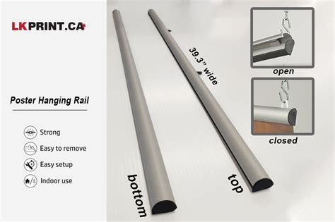 Poster Hanger Rails