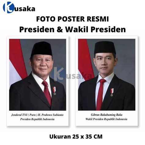 poster kampanye prabowo gibran