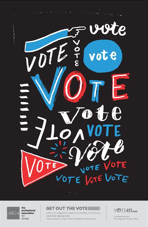 poster on right to vote
