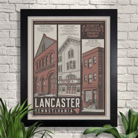 Poster Print Lancaster