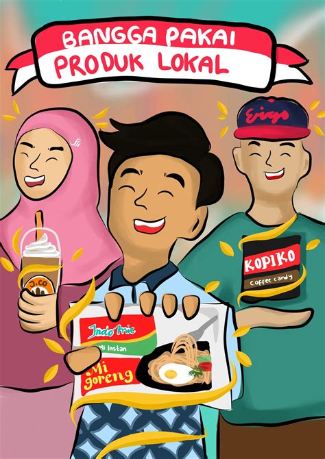 Poster Promosi Produk Indonesia