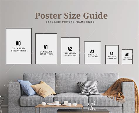 Poster Sizes Frames
