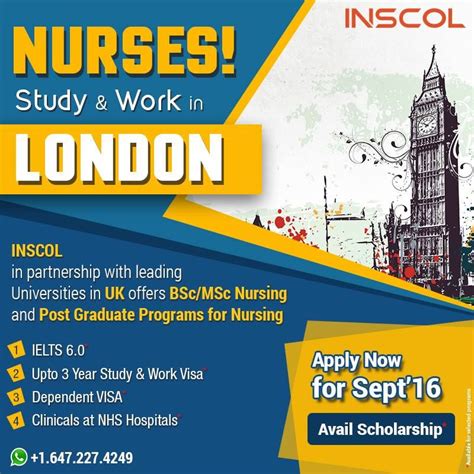 postgraduate nursing course london